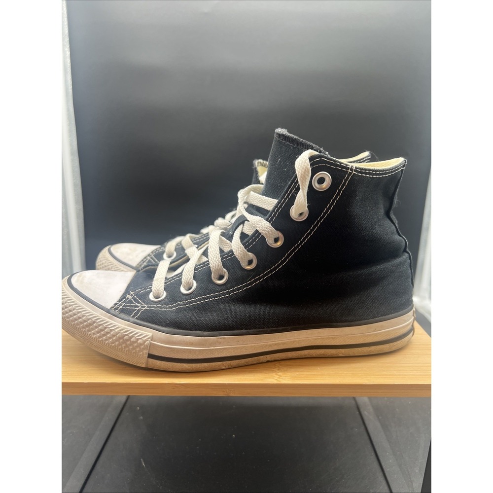 Converse Chuck Taylor All Star Unisex Mens 6 Womens8 Black Canvas Shoes High Top